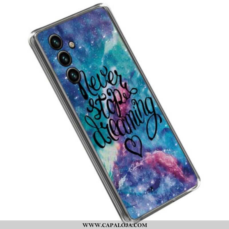 Capa Para Samsung Galaxy A14 / A14 5G Nunca Pare De Sonhar