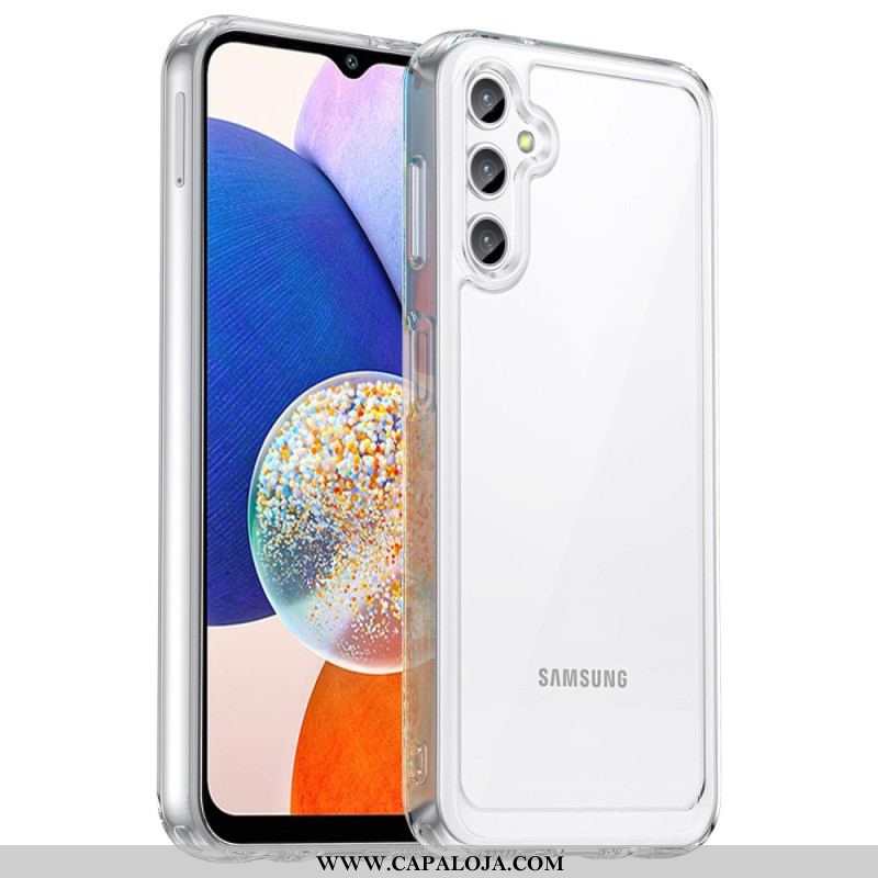 Capa Para Samsung Galaxy A14 / A14 5G Pára-choques De Estrutura Híbrida