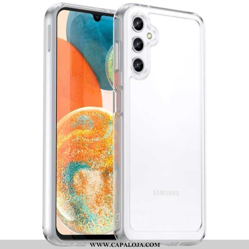 Capa Para Samsung Galaxy A14 / A14 5G Série Doce Transparente