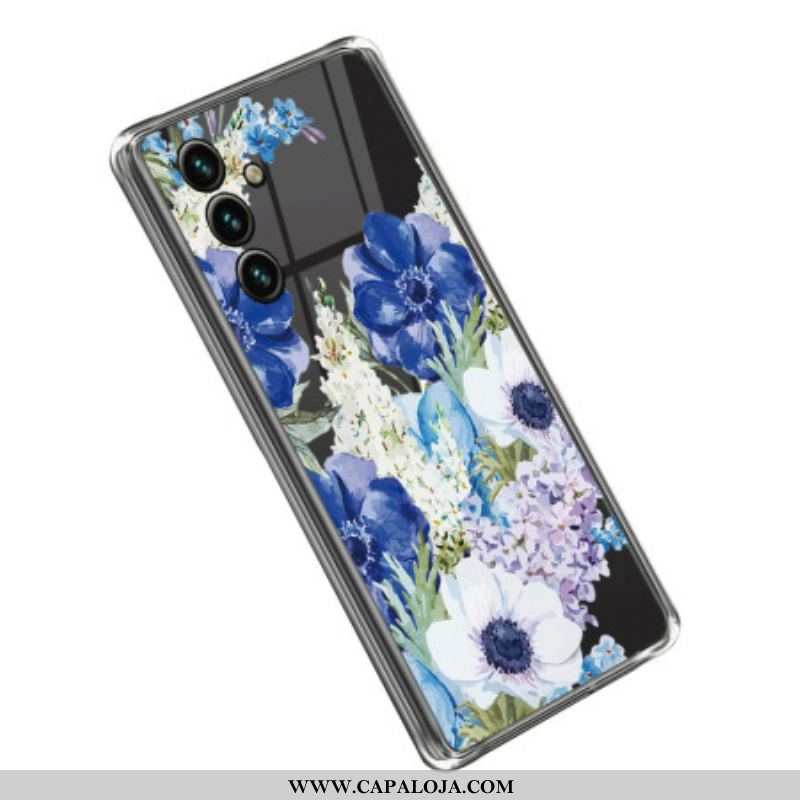 Capa Para Samsung Galaxy A14 / A14 5G Vegetal Transparente