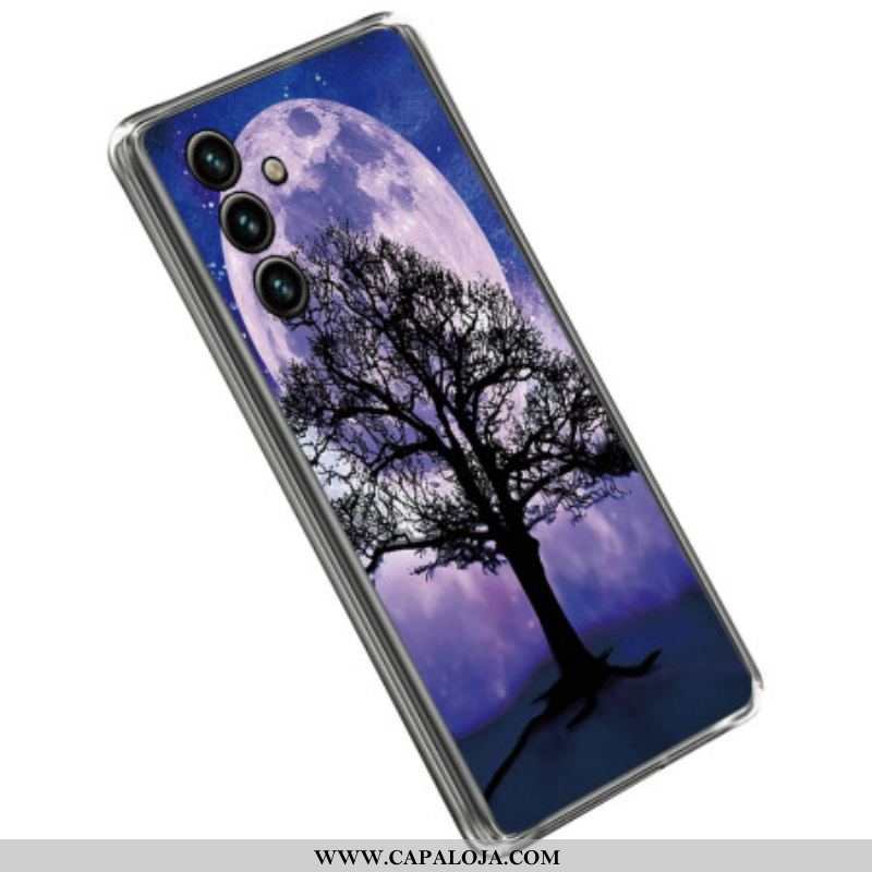 Capa Para Samsung Galaxy A14 / A14 5G Árvore Lunar