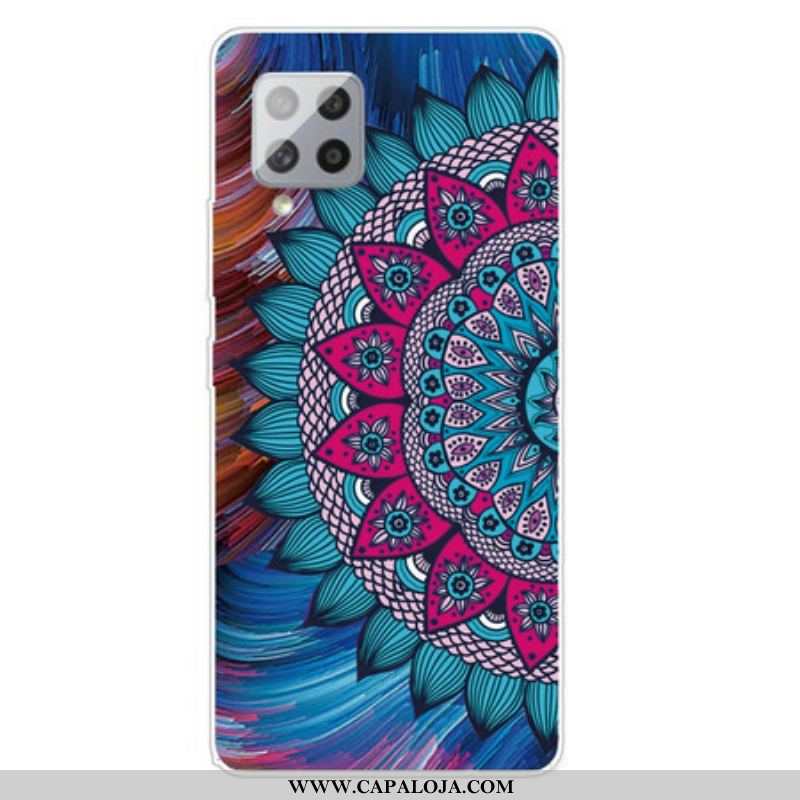 Capa Para Samsung Galaxy A42 5G Mandala Colorida