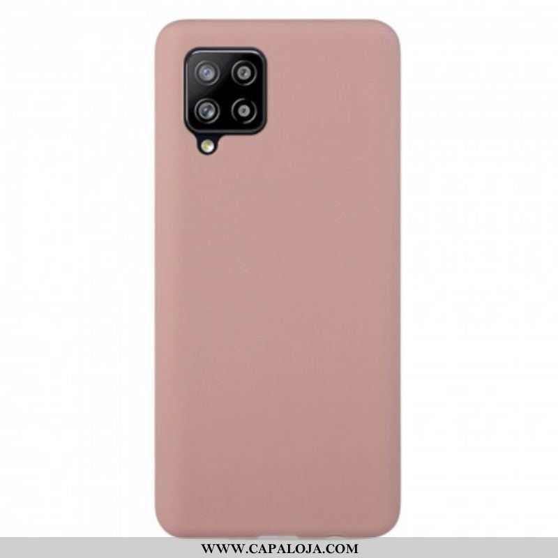 Capa Para Samsung Galaxy A42 5G Silicone Macio Fosco