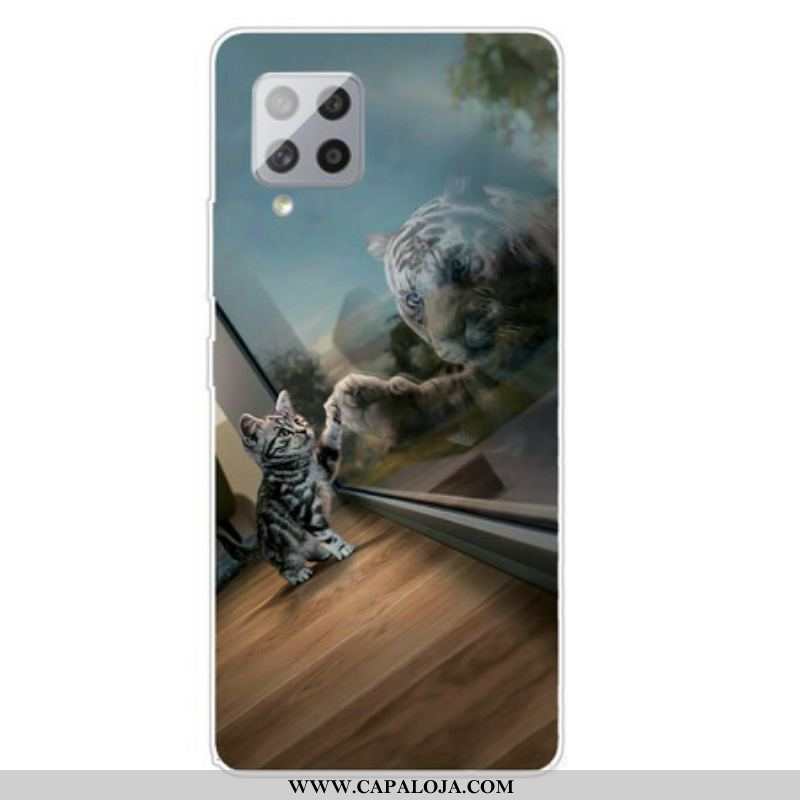 Capa Para Samsung Galaxy A42 5G Sonho De Gatinho