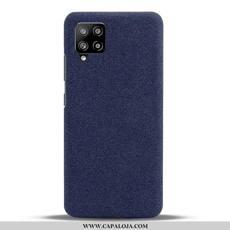 Capa Para Samsung Galaxy A42 5G Textura De Tecido