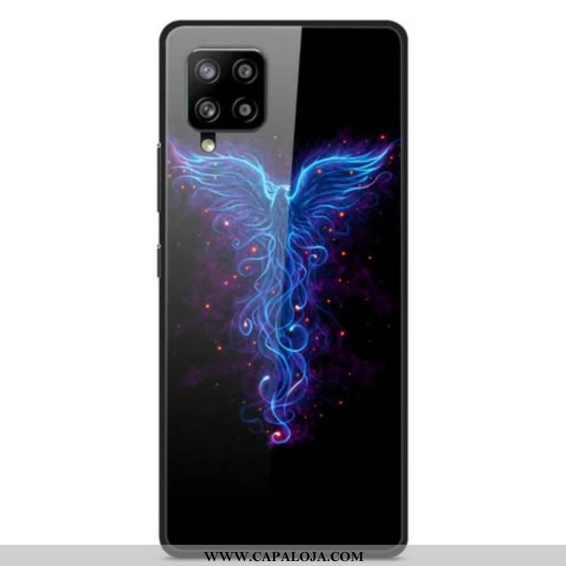 Capa Para Samsung Galaxy A42 5G Vidro Temperado Fênix