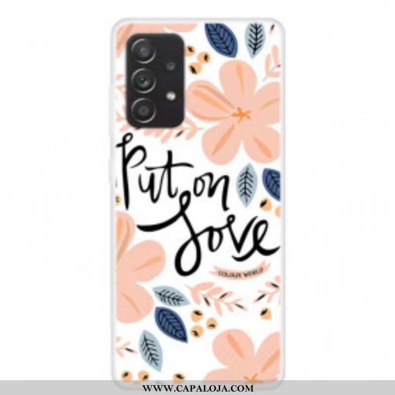 Capa Para Samsung Galaxy A52 4G / A52 5G / A52s 5G Coloque Amor