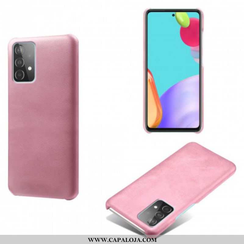 Capa Para Samsung Galaxy A52 4G / A52 5G / A52s 5G Efeito Couro Ksq