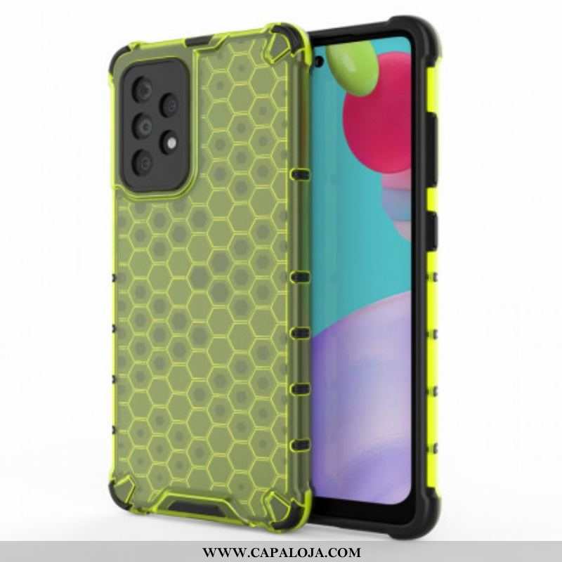 Capa Para Samsung Galaxy A52 4G / A52 5G / A52s 5G Estilo Favo De Mel