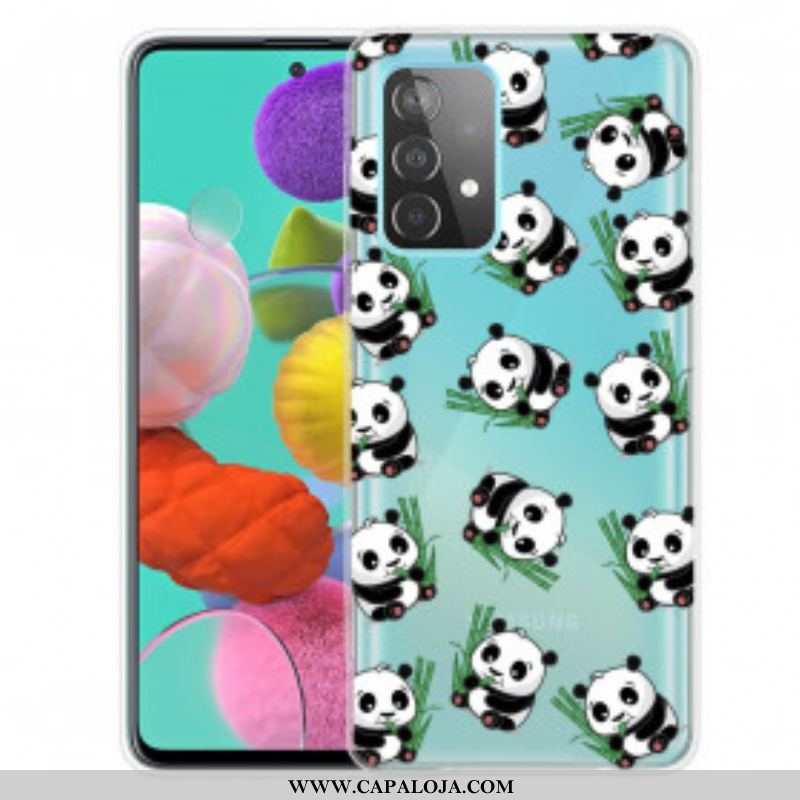 Capa Para Samsung Galaxy A52 4G / A52 5G / A52s 5G Pequenos Pandas