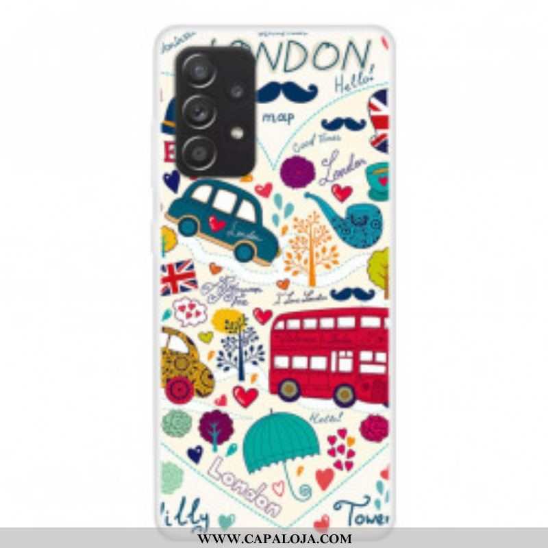 Capa Para Samsung Galaxy A52 4G / A52 5G / A52s 5G Vida Em Londres