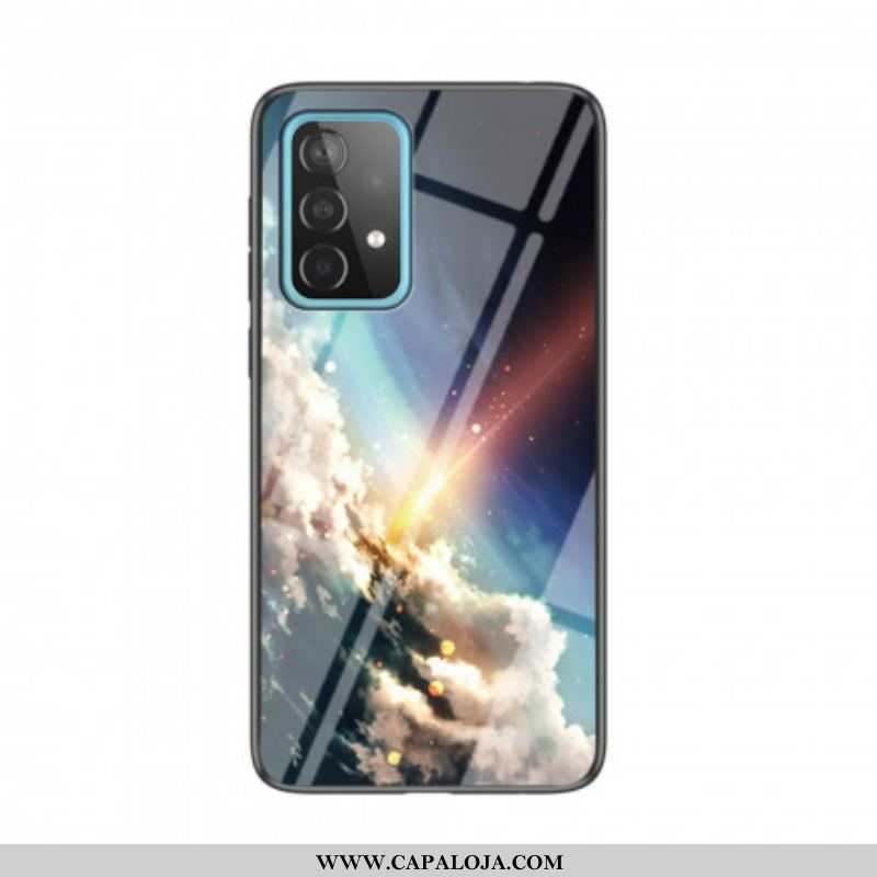 Capa Para Samsung Galaxy A52 4G / A52 5G / A52s 5G Vidro Temperado De Beleza