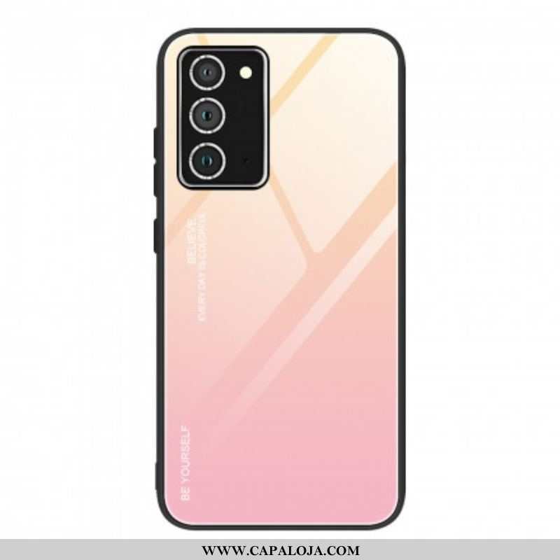 Capa Para Samsung Galaxy A52 4G / A52 5G / A52s 5G Vidro Temperado Seja Você Mesmo