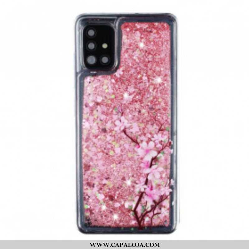 Capa Para Samsung Galaxy A52 4G / A52 5G / A52s 5G Árvore Glitter