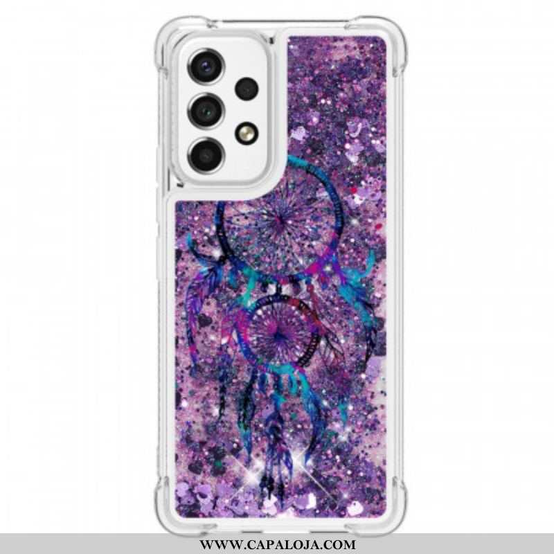 Capa Para Samsung Galaxy A53 5G Apanhador De Sonhos Glitter