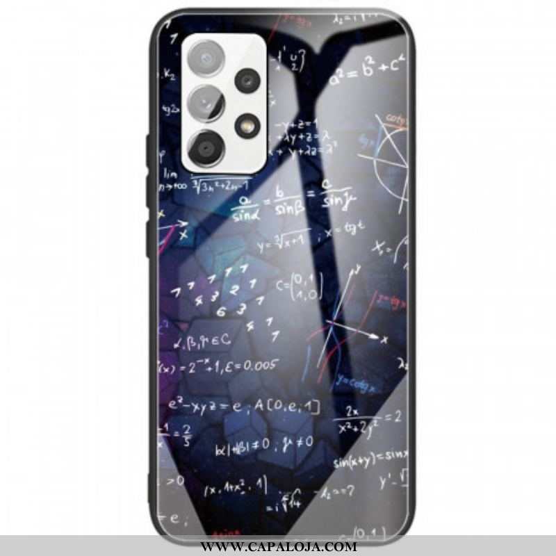 Capa Para Samsung Galaxy A53 5G Cálculos Matemáticos De Vidro Temperado