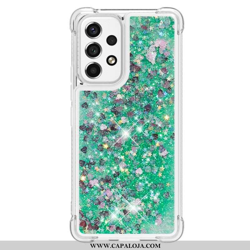 Capa Para Samsung Galaxy A53 5G Desejos Lantejoulas