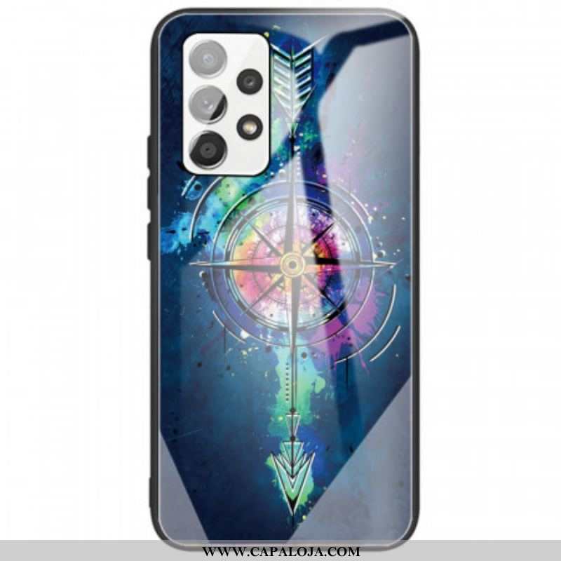 Capa Para Samsung Galaxy A53 5G Flecha De Vidro Temperado