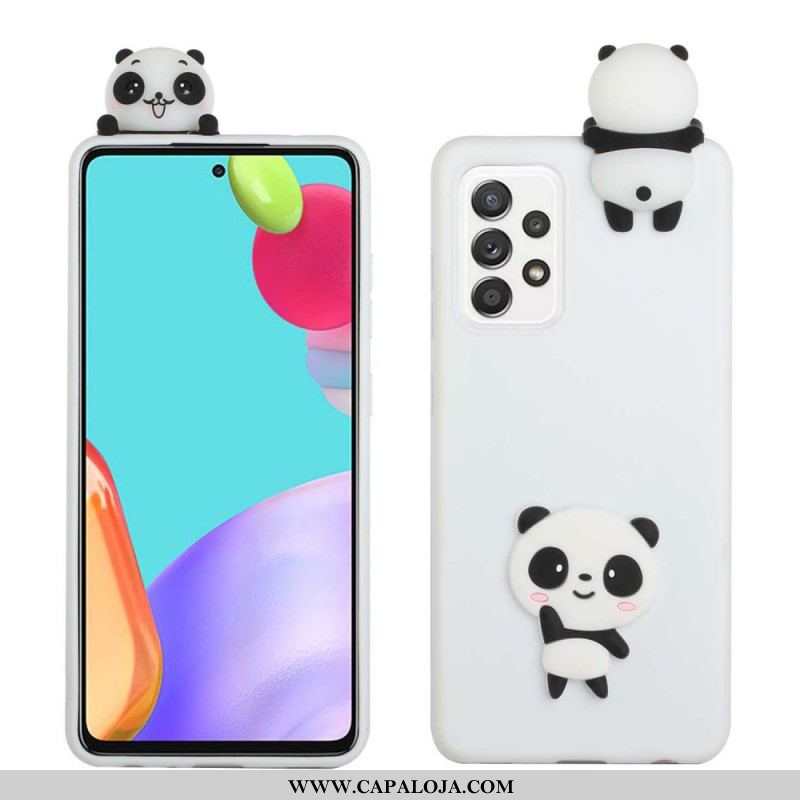 Capa Para Samsung Galaxy A53 5G Meu Panda 3d