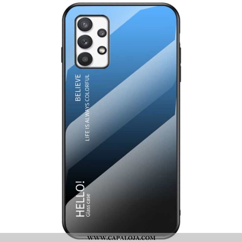 Capa Para Samsung Galaxy A53 5G Olá Vidro Temperado