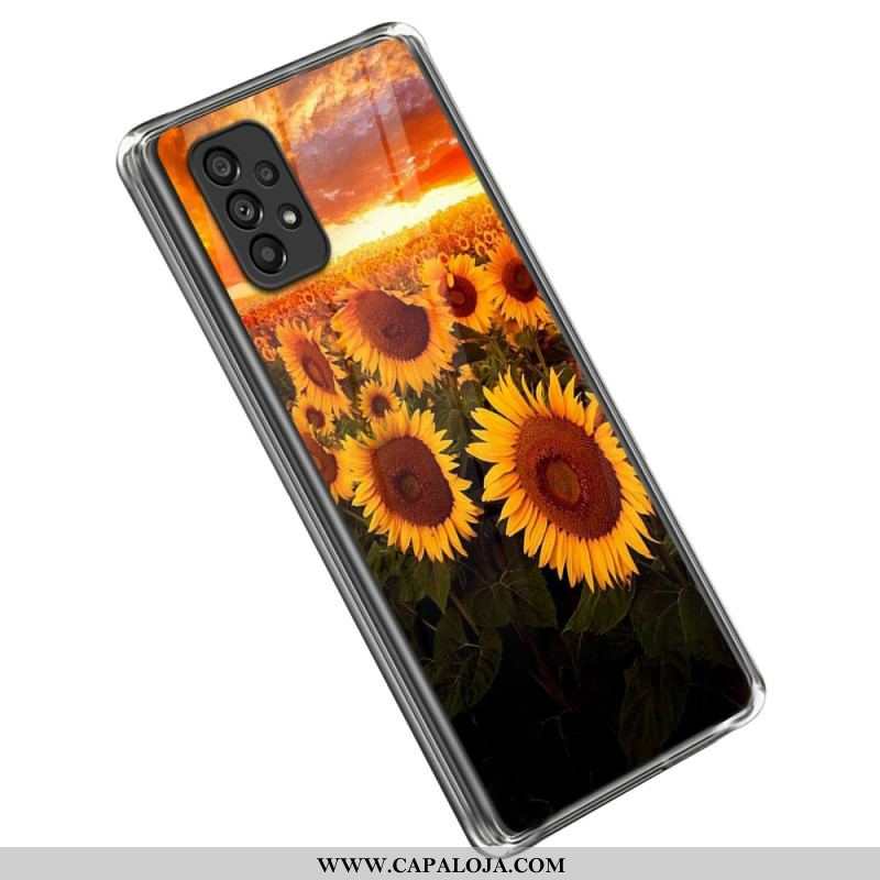 Capa Para Samsung Galaxy A53 5G Variação Floral