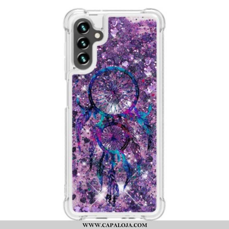 Capa Para Samsung Galaxy A54 5G Apanhador De Sonhos Glitter