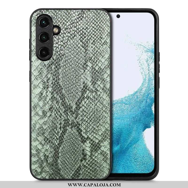 Capa Para Samsung Galaxy A54 5G Efeito Pele De Cobra