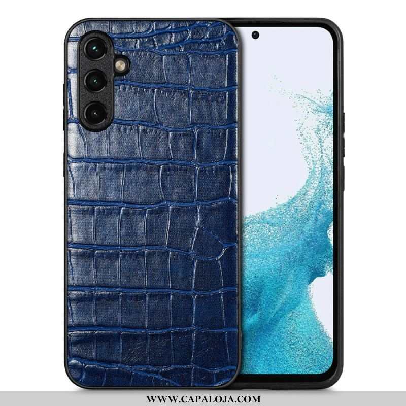 Capa Para Samsung Galaxy A54 5G Efeito Pele De Crocodilo