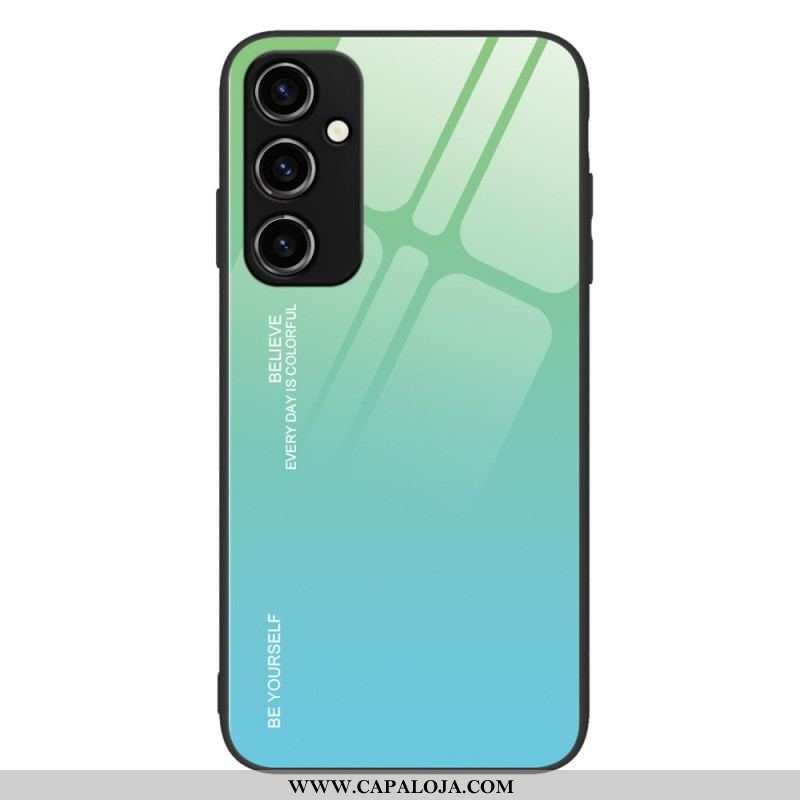 Capa Para Samsung Galaxy A54 5G Vidro Temperado Seja Você Mesmo