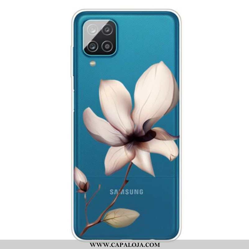 Capa Para Samsung Galaxy M12 / A12 Floral Premium