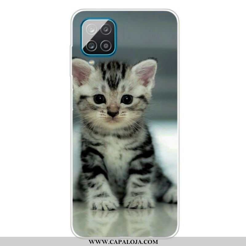 Capa Para Samsung Galaxy M12 / A12 Gatinho Gatinho