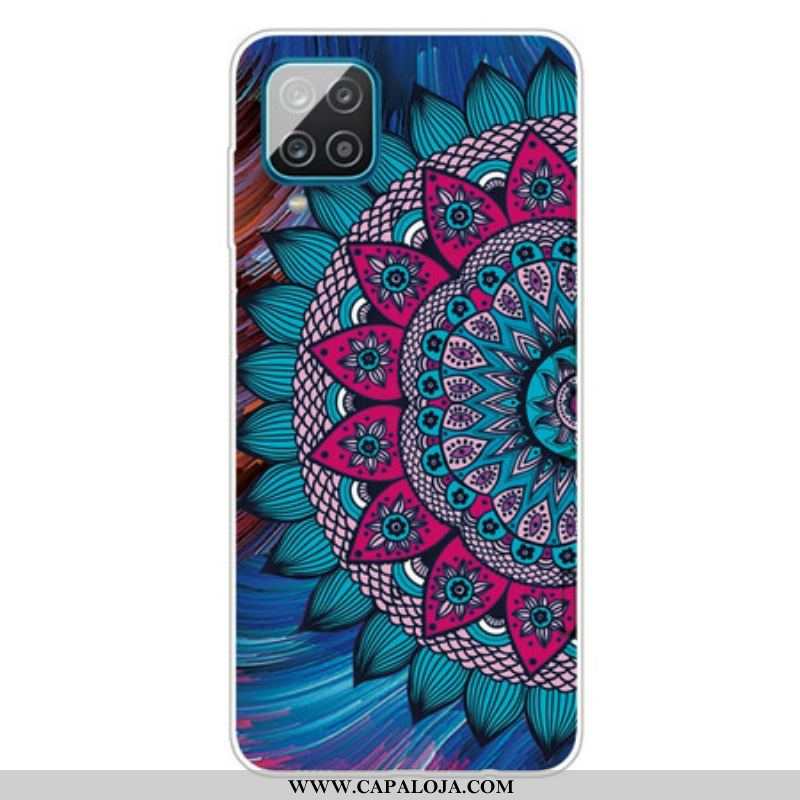 Capa Para Samsung Galaxy M12 / A12 Mandala Colorida