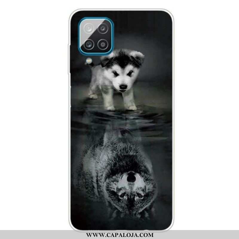 Capa Para Samsung Galaxy M12 / A12 Sonho De Cachorrinho