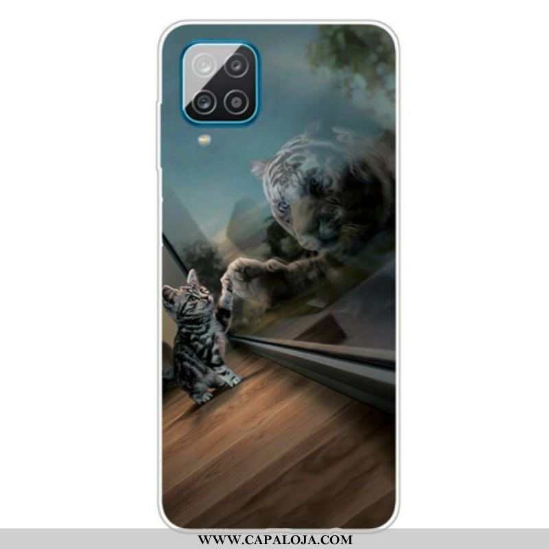 Capa Para Samsung Galaxy M12 / A12 Sonho De Gatinho