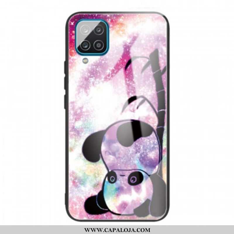 Capa Para Samsung Galaxy M32 Vidro Temperado Panda