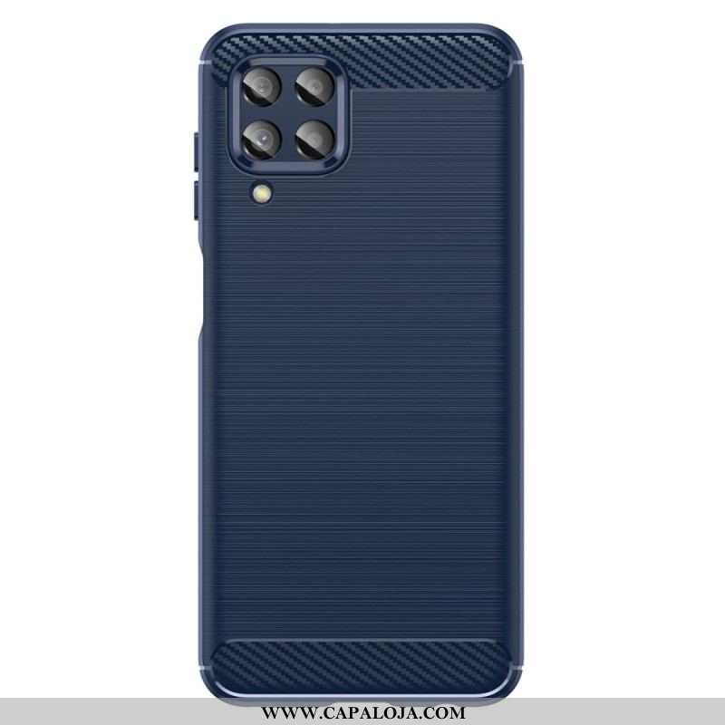 Capa Para Samsung Galaxy M33 5G Fibra De Carbono Escovada