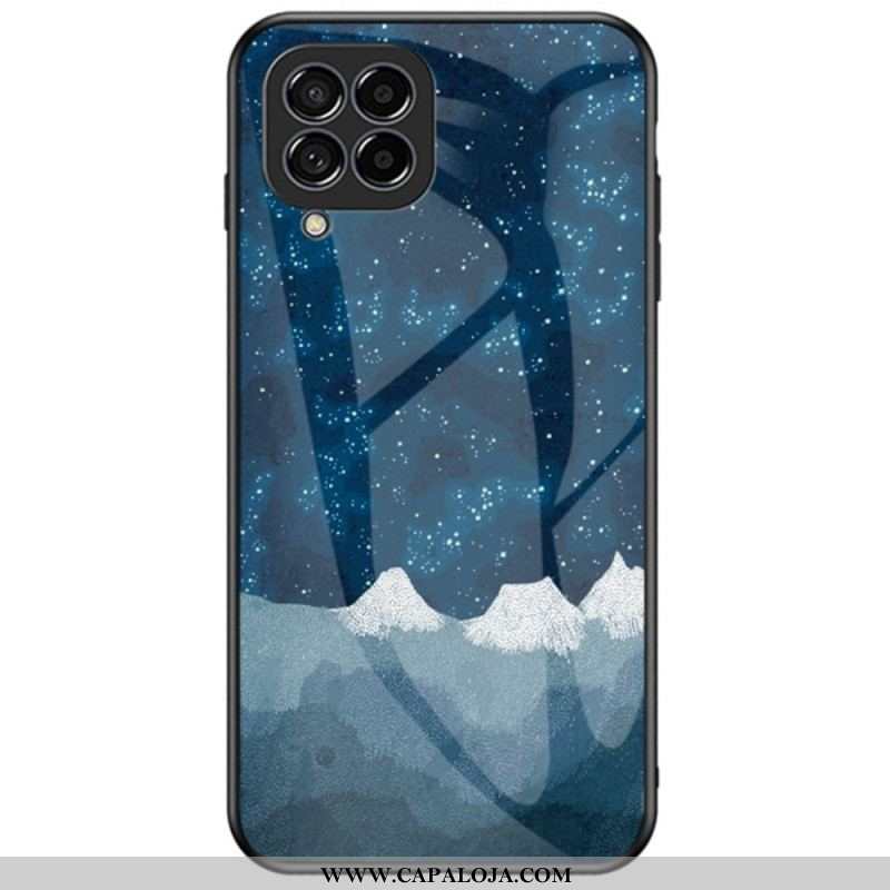 Capa Para Samsung Galaxy M33 5G Vidro Temperado Celeste