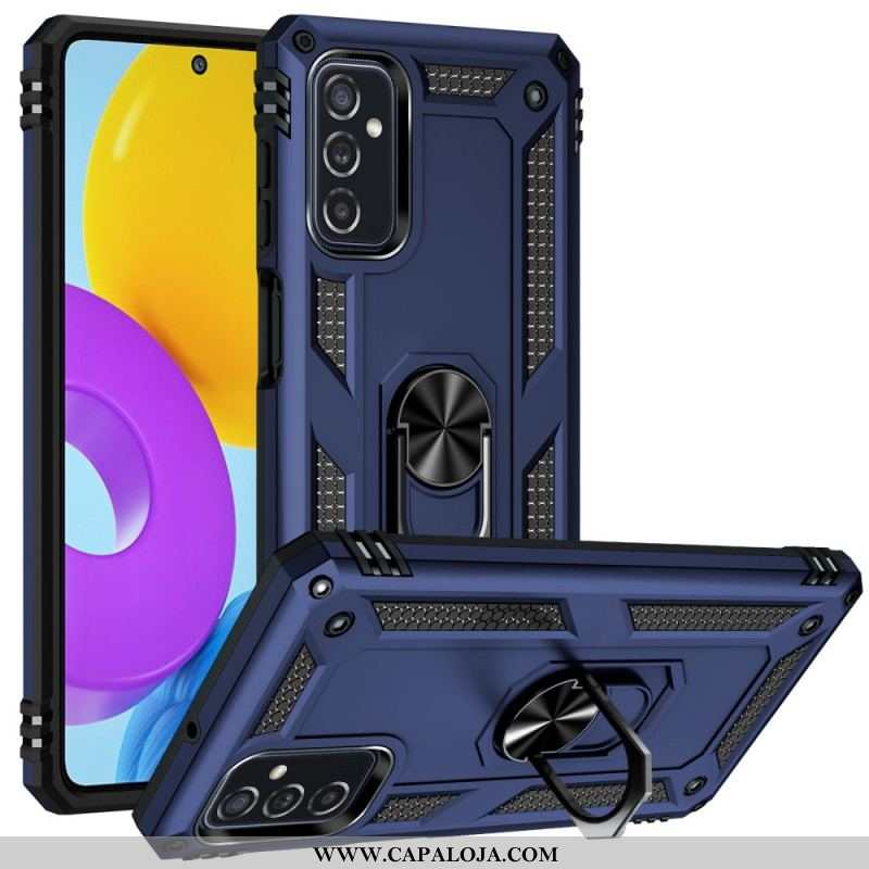 Capa Para Samsung Galaxy M52 5G Anel De Metal Ajustável