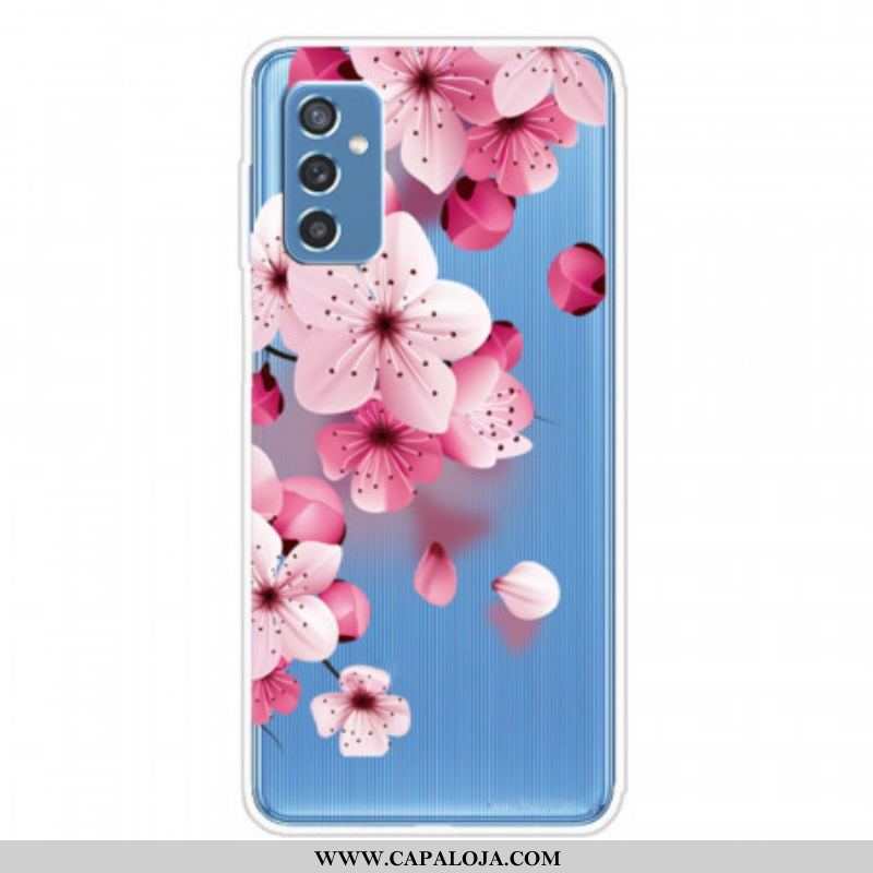 Capa Para Samsung Galaxy M52 5G Chuva De Flores