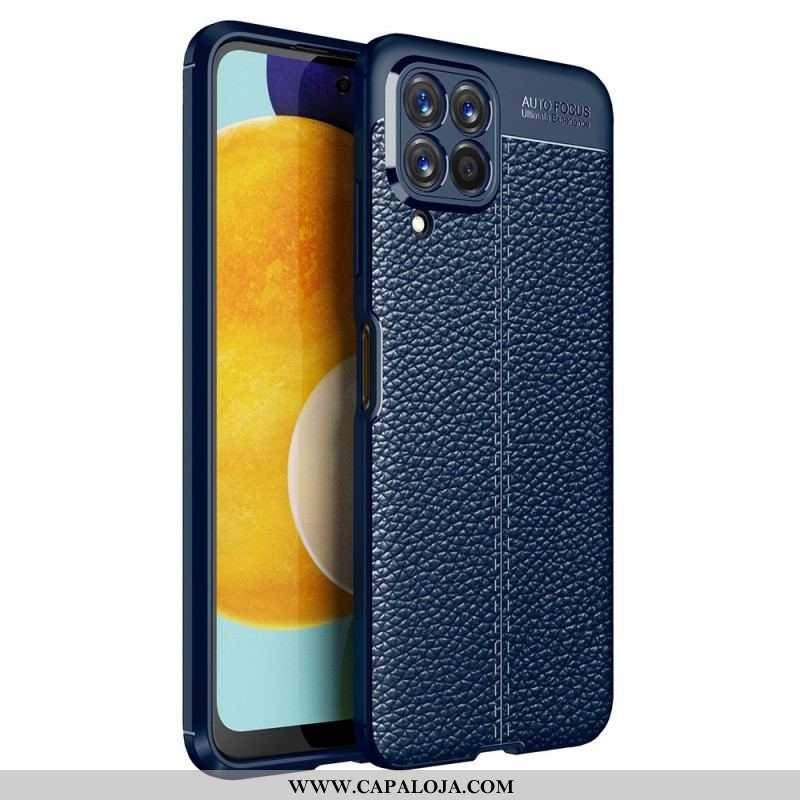 Capa Para Samsung Galaxy M53 5G Estilo Couro Lichia