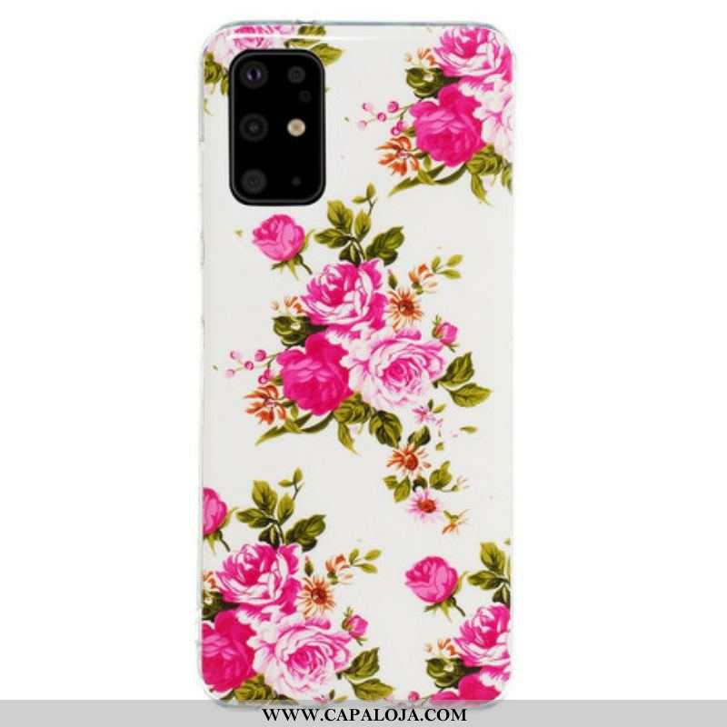 Capa Para Samsung Galaxy S20 Plus / S20 Plus 5G Flores Fluorescentes