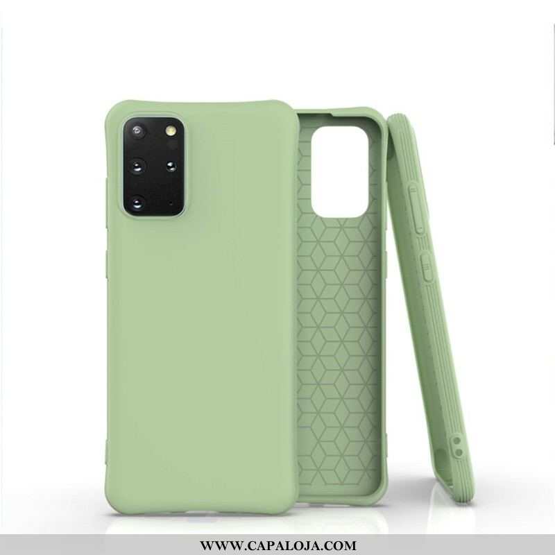 Capa Para Samsung Galaxy S20 Plus / S20 Plus 5G Fosco De Silicone Flexível