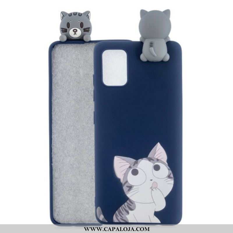 Capa Para Samsung Galaxy S20 Plus / S20 Plus 5G Gato Engraçado 3d