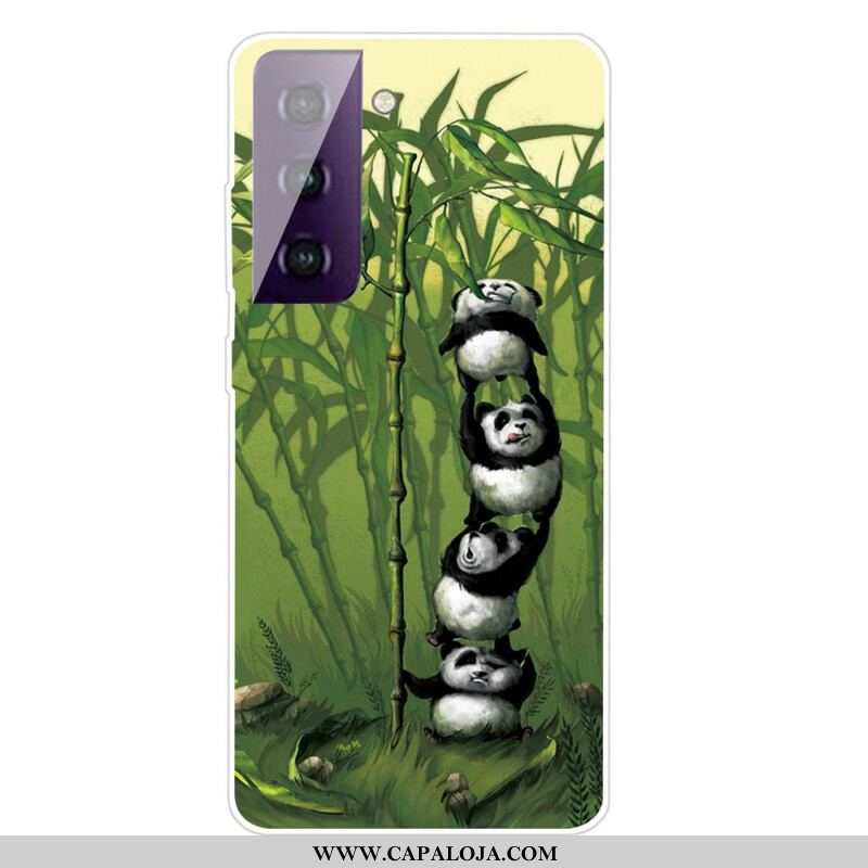 Capa Para Samsung Galaxy S21 5G Bando De Pandas