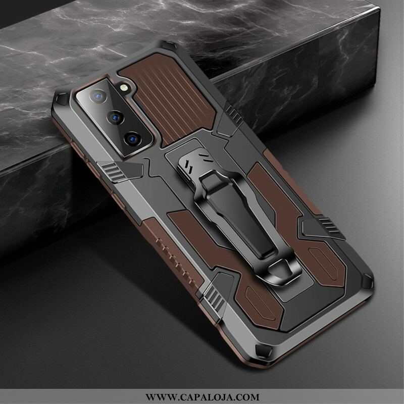 Capa Para Samsung Galaxy S21 5G Clipe De Suporte Removível