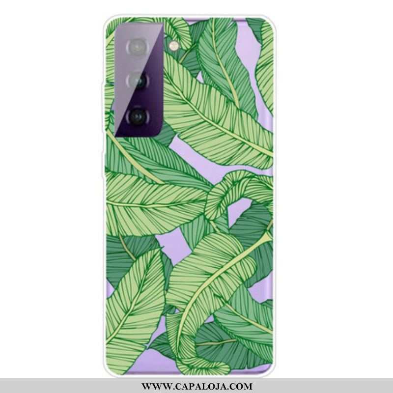 Capa Para Samsung Galaxy S21 5G Folhagem