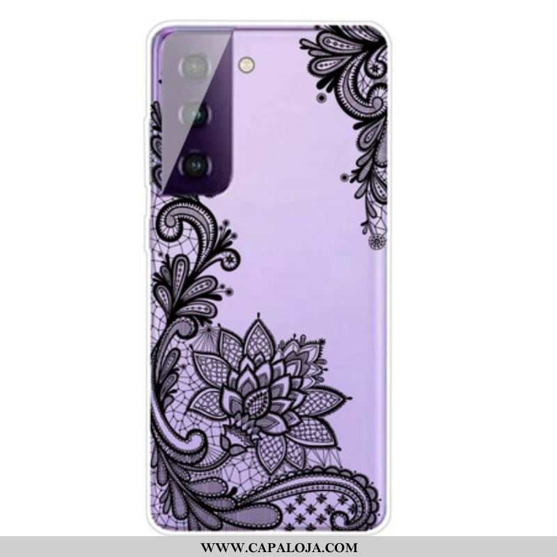 Capa Para Samsung Galaxy S21 5G Linda Renda