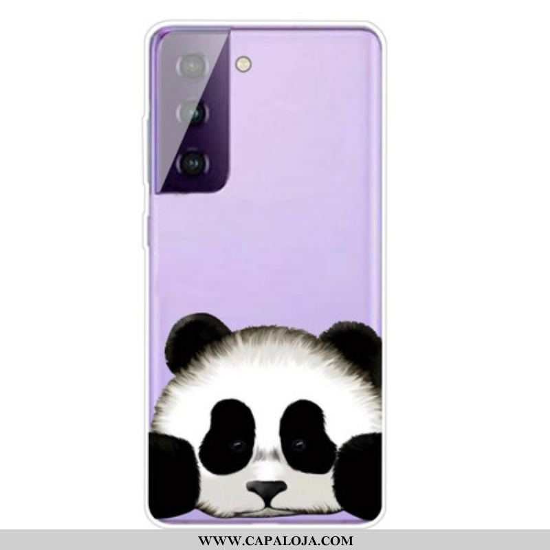 Capa Para Samsung Galaxy S21 5G Panda Sem Costura