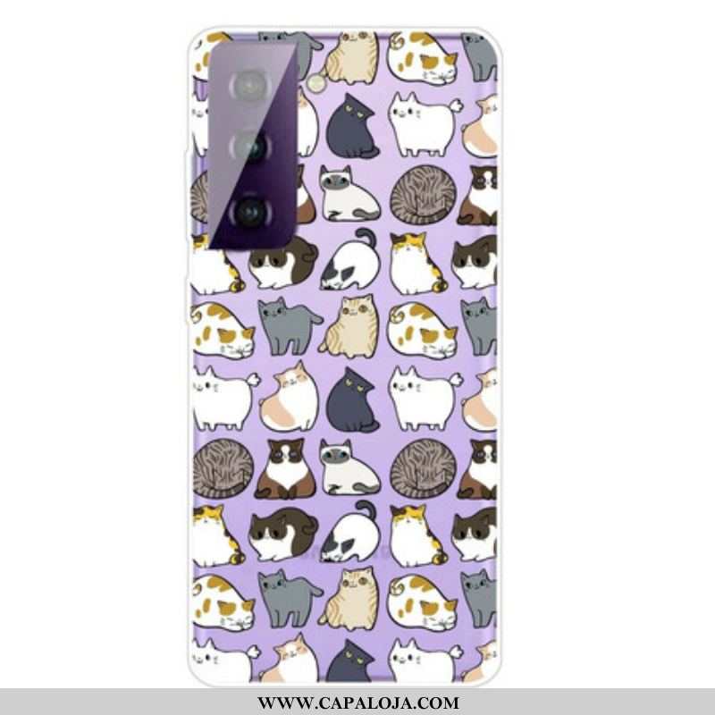 Capa Para Samsung Galaxy S21 5G Top Cats