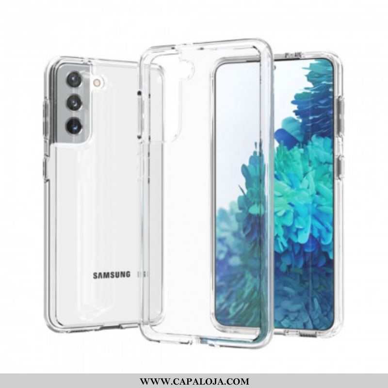 Capa Para Samsung Galaxy S21 5G Transparente Matizado